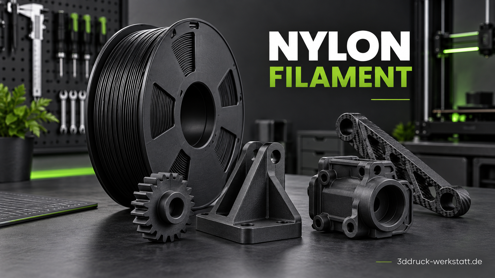 Nylon-Filament und technische 3D-Druckteile als Kaufberatung