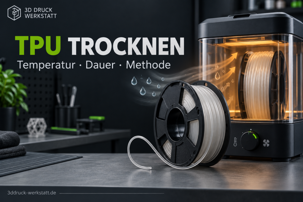 TPU trocknen im Filamenttrockner – Temperatur, Dauer und richtige Methode